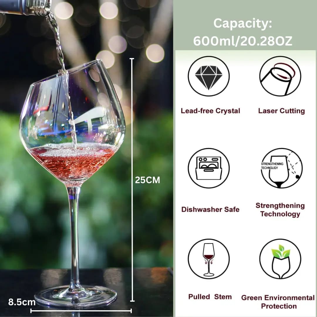 Burgundy vs Bordeaux Wine Glass 2026: When to Use Each (Sommelier's Guide)