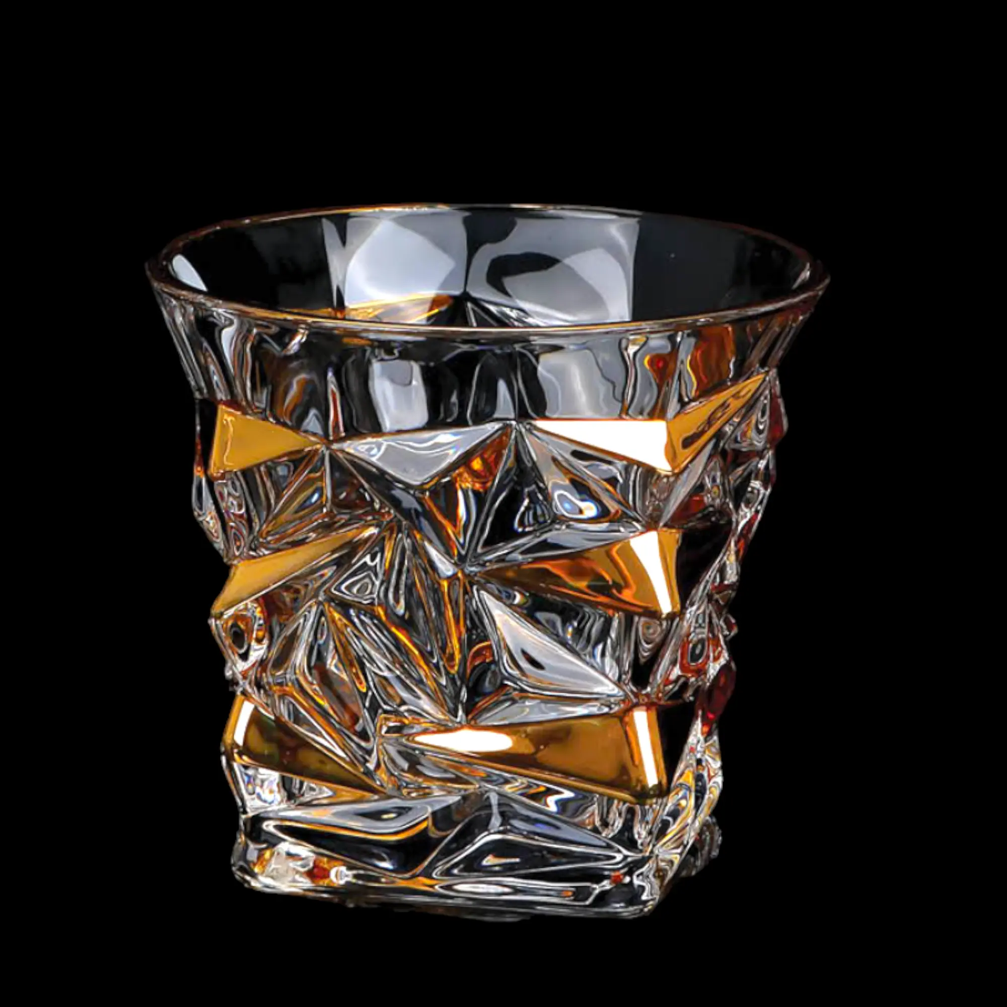 DESIGNER COLLECTION - Transform your home and host impeccable gatherings with Luxrify's high-grade glass whiskey glasses. Part of our exclusive glass collection, these glasses boast a unique design with a golden rim, setting new standards for sophistication and style. Immerse yourself in the luxury of our whiskey glasses – each piece is a testament to elegance and exclusivity. Elevate your whiskey enjoyment with these remarkable glasses, destined to become the crown jewels of your collection. Impress your guests and leave a memorable mark with every sip;UNIQUE DESIGN WITH GOLDEN COLOR RIM - Stand out with every drink. Luxrify's whiskey glasses are not just any ordinary glasses; they are masterpieces crafted from high-grade glass, each featuring an amazing unique design adorned with a golden rim. The meticulous attention to detail and the handcrafted excellence by the world's most skilled artisans ensure that owning a Luxrify glass is synonymous with owning a piece of exclusivity and luxury;HIGH-GRADE GLASS MATERIAL - Experience the unparalleled clarity and quality of Luxrify's high-grade glass. These whiskey glasses are not only stunning to look at with their unique design and golden color rim, but they also promise durability and excellence, making every occasion a luxurious affair;EXPERIENCE ARTISTIC EXCELLENCE - Show off your taste in luxury with a product designed to be a class apart. Gift your loved ones or treat yourself to the exclusive Luxrify Glasses. Make a statement of elegance and exclusive style by shopping from our diverse range of classy products today;PERFECT FOR ANY OCCASION & PERFECT GIFT - Elevate the gifting experience with Luxrify's unique wine glasses, ideal for every wine enthusiast and every celebration. A splendid choice for birthdays, housewarmings, Father's Day, retirements, anniversaries, Christmas, engagements, weddings, cocktail parties, Valentine's Day, and more. Add a touch of luxury and brilliance to your bar top and dining table, perfect for Halloween, Christmas, or any special occasion picnic, party, bar, restaurant.